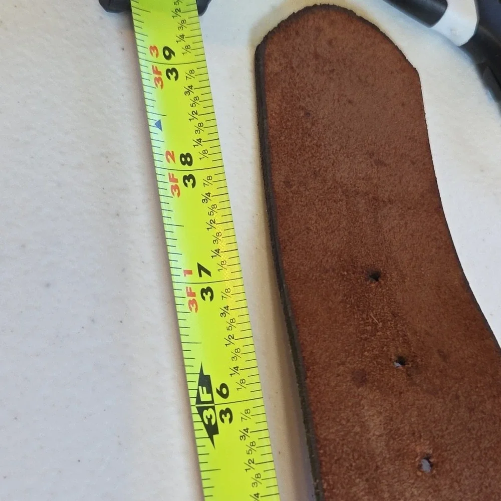 Saddle‎ Leather Brown Belt 1.5